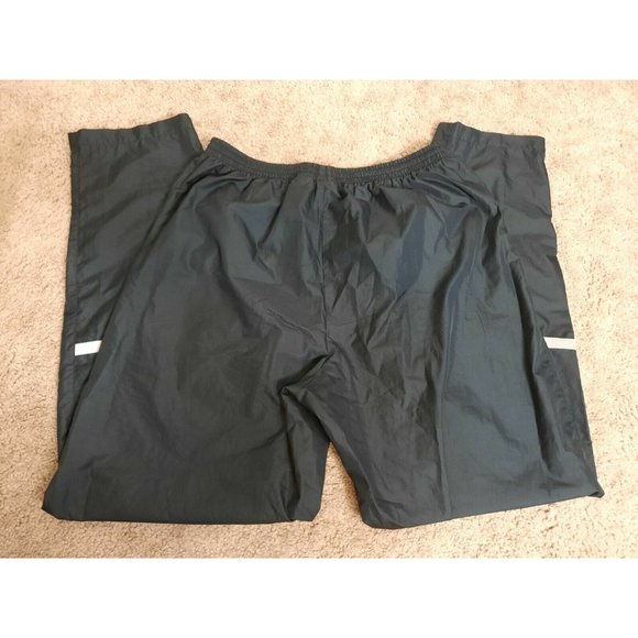 Nike Windbreaker Pants L Black Reflective - Picture 1 of 17